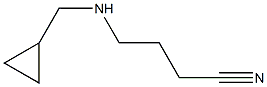  4-[(cyclopropylmethyl)amino]butanenitrile