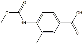 4-[(methoxycarbonyl)amino]-3-methylbenzoic acid