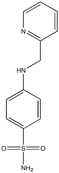 4-[(pyridin-2-ylmethyl)amino]benzene-1-sulfonamide Structure