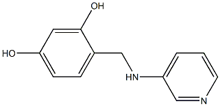  4-[(pyridin-3-ylamino)methyl]benzene-1,3-diol