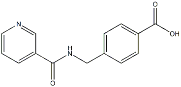  4-[(pyridin-3-ylformamido)methyl]benzoic acid