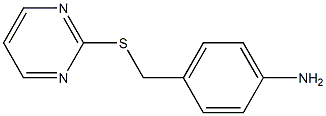 4-[(pyrimidin-2-ylsulfanyl)methyl]aniline