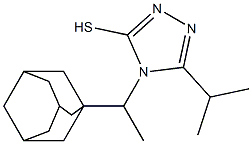  4-[1-(adamantan-1-yl)ethyl]-5-(propan-2-yl)-4H-1,2,4-triazole-3-thiol