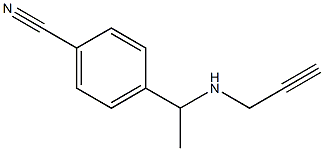 4-[1-(prop-2-yn-1-ylamino)ethyl]benzonitrile