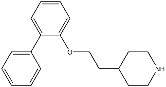  4-[2-(2-phenylphenoxy)ethyl]piperidine