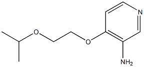  4-[2-(propan-2-yloxy)ethoxy]pyridin-3-amine