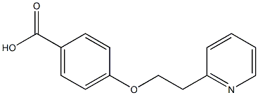  4-[2-(pyridin-2-yl)ethoxy]benzoic acid