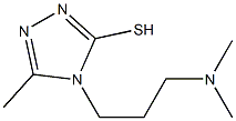 4-[3-(dimethylamino)propyl]-5-methyl-4H-1,2,4-triazole-3-thiol