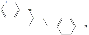 4-[3-(pyridin-3-ylamino)butyl]phenol