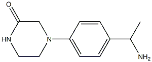  4-[4-(1-aminoethyl)phenyl]piperazin-2-one