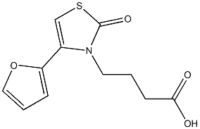 4-[4-(2-furyl)-2-oxo-1,3-thiazol-3(2H)-yl]butanoic acid|