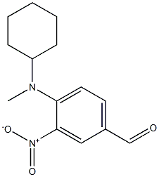 4-[cyclohexyl(methyl)amino]-3-nitrobenzaldehyde