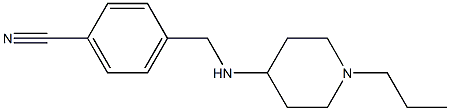 4-{[(1-propylpiperidin-4-yl)amino]methyl}benzonitrile