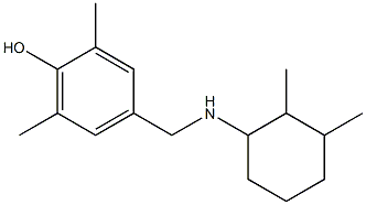 4-{[(2,3-dimethylcyclohexyl)amino]methyl}-2,6-dimethylphenol