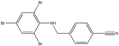 4-{[(2,4,6-tribromophenyl)amino]methyl}benzonitrile|