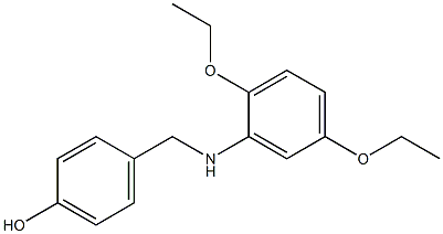 4-{[(2,5-diethoxyphenyl)amino]methyl}phenol|