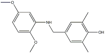 4-{[(2,5-dimethoxyphenyl)amino]methyl}-2,6-dimethylphenol