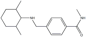 4-{[(2,6-dimethylcyclohexyl)amino]methyl}-N-methylbenzamide