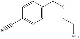 4-{[(2-aminoethyl)thio]methyl}benzonitrile