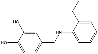 4-{[(2-ethylphenyl)amino]methyl}benzene-1,2-diol