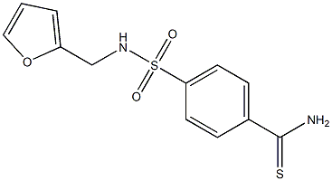 4-{[(2-furylmethyl)amino]sulfonyl}benzenecarbothioamide
