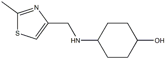 4-{[(2-methyl-1,3-thiazol-4-yl)methyl]amino}cyclohexan-1-ol Structure