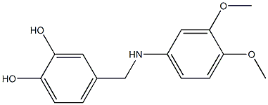 4-{[(3,4-dimethoxyphenyl)amino]methyl}benzene-1,2-diol