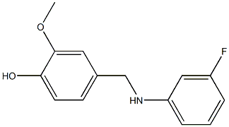 4-{[(3-fluorophenyl)amino]methyl}-2-methoxyphenol