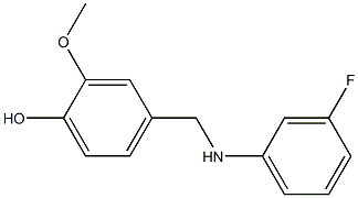  4-{[(3-fluorophenyl)amino]methyl}-2-methoxyphenol