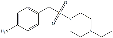 4-{[(4-ethylpiperazine-1-)sulfonyl]methyl}aniline