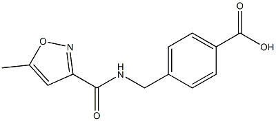 4-{[(5-methyl-1,2-oxazol-3-yl)formamido]methyl}benzoic acid