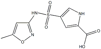 4-{[(5-methylisoxazol-3-yl)amino]sulfonyl}-1H-pyrrole-2-carboxylic acid