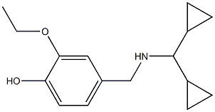  4-{[(dicyclopropylmethyl)amino]methyl}-2-ethoxyphenol