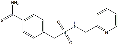  4-{[(pyridin-2-ylmethyl)sulfamoyl]methyl}benzene-1-carbothioamide