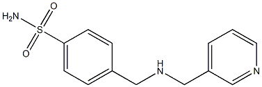 4-{[(pyridin-3-ylmethyl)amino]methyl}benzene-1-sulfonamide