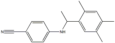4-{[1-(2,4,5-trimethylphenyl)ethyl]amino}benzonitrile