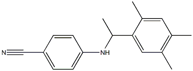 4-{[1-(2,4,5-trimethylphenyl)ethyl]amino}benzonitrile|