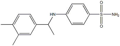 4-{[1-(3,4-dimethylphenyl)ethyl]amino}benzene-1-sulfonamide