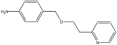 4-{[2-(pyridin-2-yl)ethoxy]methyl}aniline