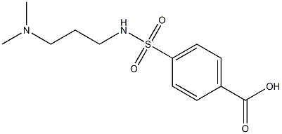 4-{[3-(dimethylamino)propyl]sulfamoyl}benzoic acid