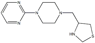 4-{[4-(pyrimidin-2-yl)piperazin-1-yl]methyl}-1,3-thiazolidine