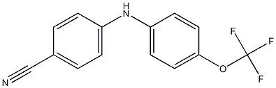 4-{[4-(trifluoromethoxy)phenyl]amino}benzonitrile