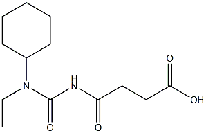 4-{[cyclohexyl(ethyl)carbamoyl]amino}-4-oxobutanoic acid