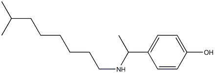 4-{1-[(7-methyloctyl)amino]ethyl}phenol