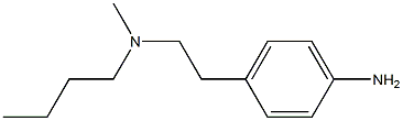 4-{2-[butyl(methyl)amino]ethyl}aniline Struktur