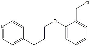  4-{3-[2-(chloromethyl)phenoxy]propyl}pyridine