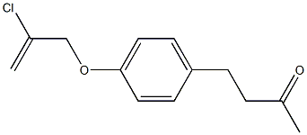  4-{4-[(2-chloroprop-2-enyl)oxy]phenyl}butan-2-one