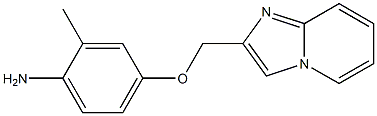 4-{imidazo[1,2-a]pyridin-2-ylmethoxy}-2-methylaniline Structure