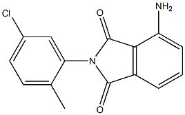 4-amino-2-(5-chloro-2-methylphenyl)-2,3-dihydro-1H-isoindole-1,3-dione Structure