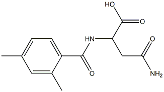  4-amino-2-[(2,4-dimethylbenzoyl)amino]-4-oxobutanoic acid